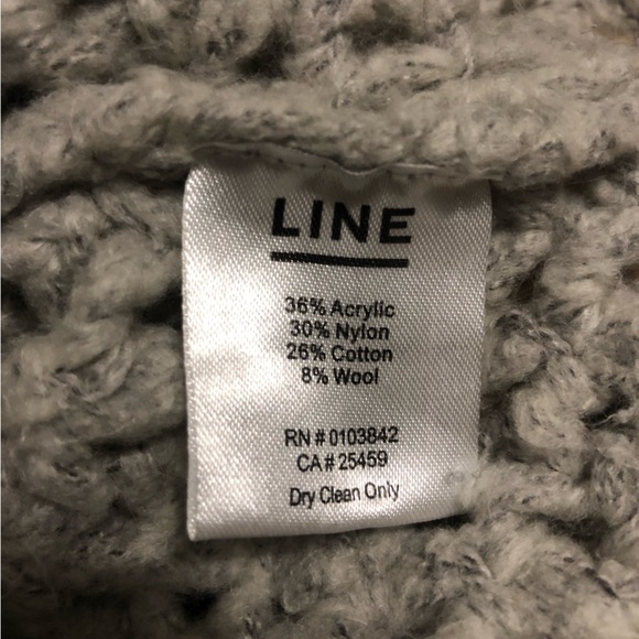 Line Crew Neck Tunic Sweater S - Picture 8 of 8